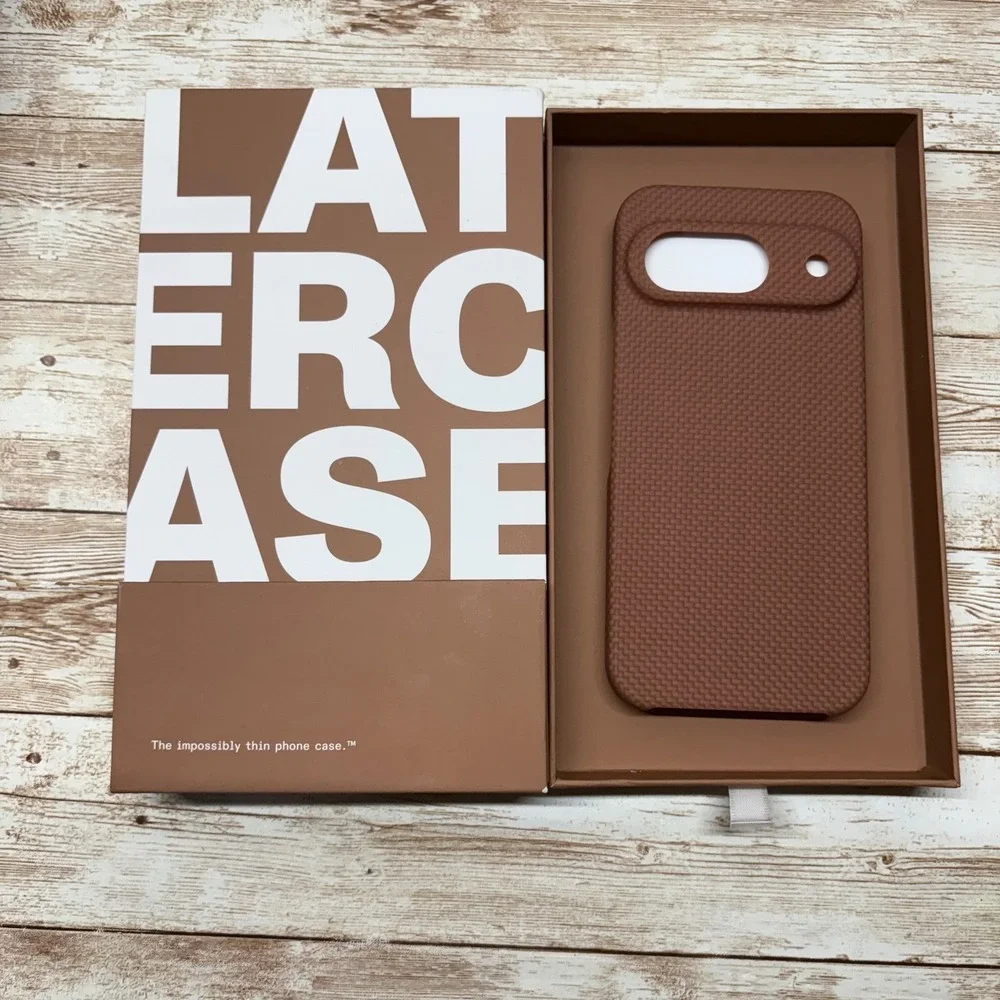 Latercase Pixel 9  Coffee Thin Phone Case‎ Featherweight Open Box
